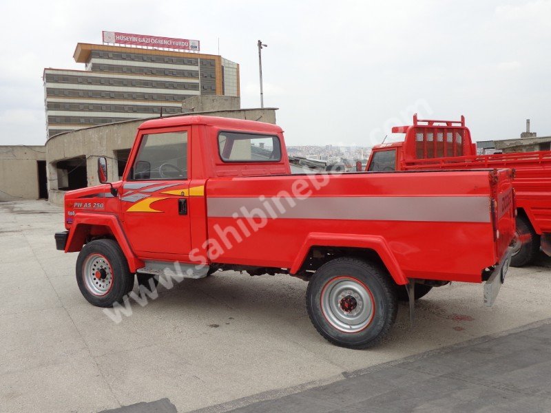 ANKARADA 99 MODEL 4X4 ORJİNAL TEK KABİN ARAZİLİ AS250 DOÇ KAMYONET