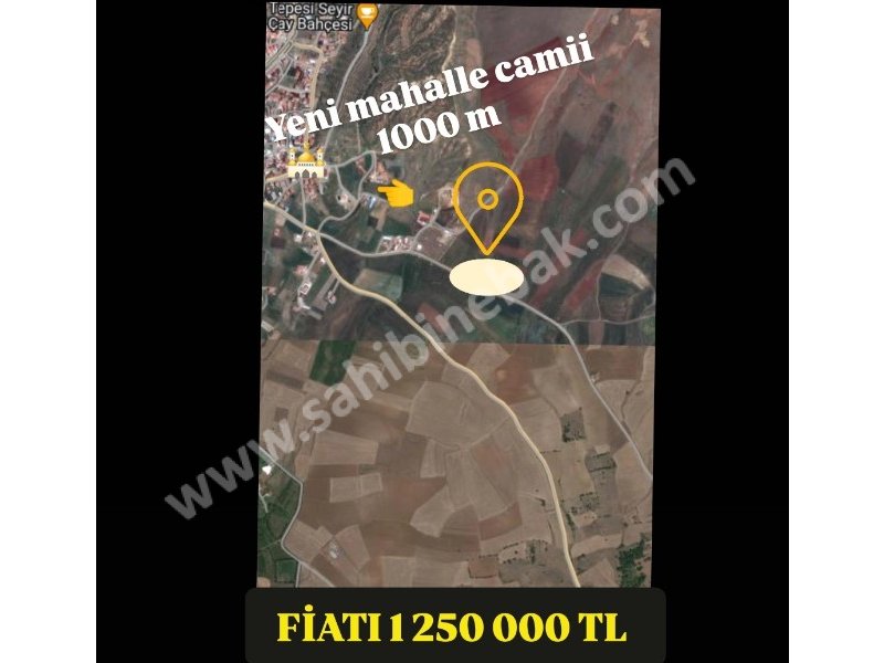 ISPARTA YALVAÇ SÜCÜLLÜ TAŞ'TA SATILIK 2534 M2 TARLA