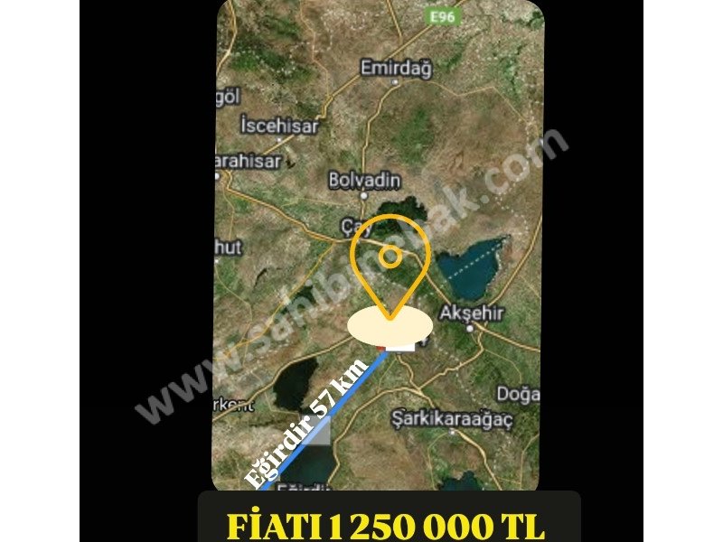 ISPARTA YALVAÇ SÜCÜLLÜ TAŞ'TA SATILIK 2534 M2 TARLA