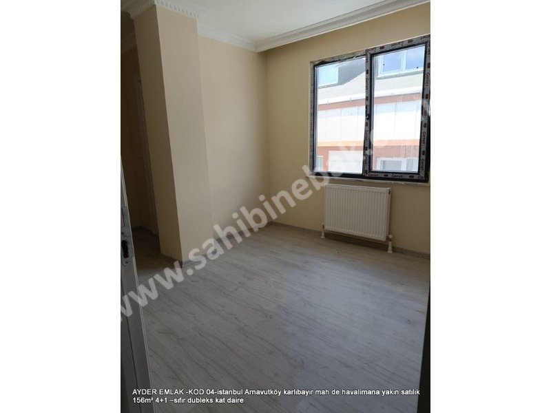 Arnavutköy Karlıbayır Mah. havalimana yakın satılık 156 m2 sıfır 4+1 Dubleks Daire