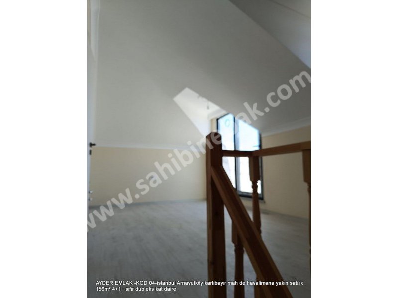 Arnavutköy Karlıbayır Mah. havalimana yakın satılık 156 m2 sıfır 4+1 Dubleks Daire