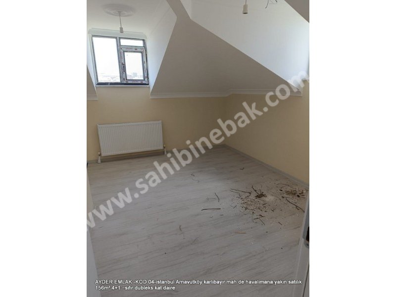 Arnavutköy Karlıbayır Mah. havalimana yakın satılık 156 m2 sıfır 4+1 Dubleks Daire