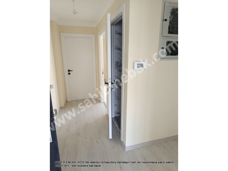 Arnavutköy Karlıbayır Mah. havalimana yakın satılık 156 m2 sıfır 4+1 Dubleks Daire