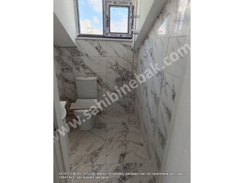 Arnavutköy Karlıbayır Mah. havalimana yakın satılık 156 m2 sıfır 4+1 Dubleks Daire