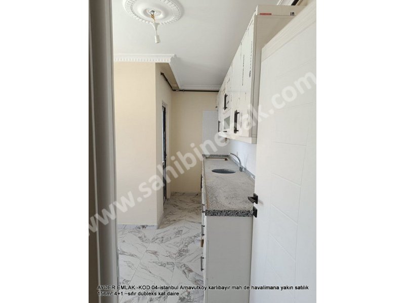 Arnavutköy Karlıbayır Mah. havalimana yakın satılık 156 m2 sıfır 4+1 Dubleks Daire
