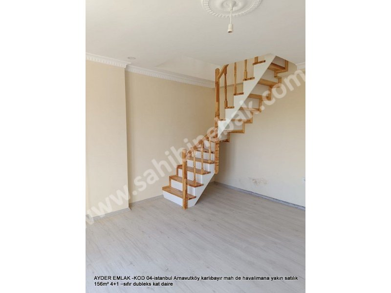 Arnavutköy Karlıbayır Mah. havalimana yakın satılık 156 m2 sıfır 4+1 Dubleks Daire