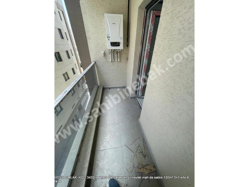 İstanbul Bahçelievler Şirinevler Mah. Satılık 120 m2 4.Kat 3+1 Sıfır Daire