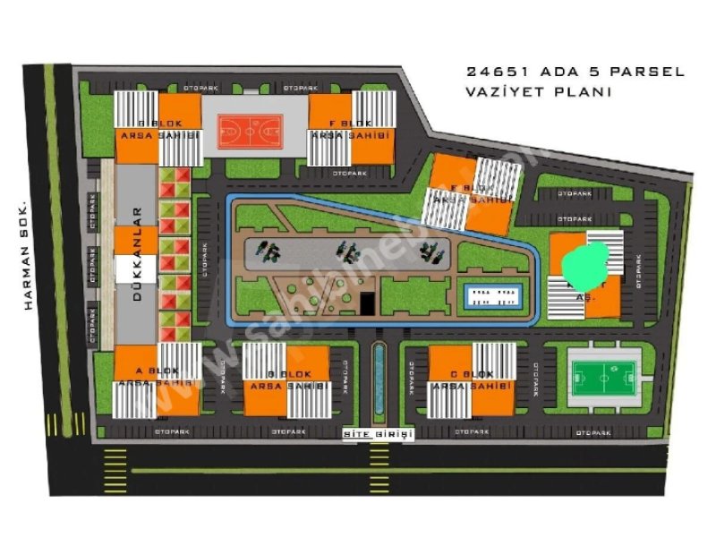 ANKARA AYDINLIKEVLER TÜRKİŞ BLOKLARINDA KENTSEL DÖNÜŞÜM ALANI 180+180 DAİRE