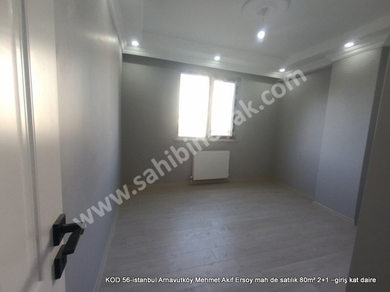 İstanbul Arnavutköy Mehmet Akif Ersoy Mah. Satılık 2+1 Giriş Kat 80 m2 Daire