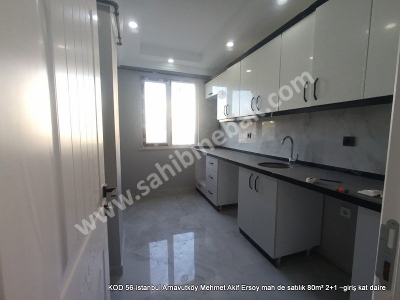 İstanbul Arnavutköy Mehmet Akif Ersoy Mah. Satılık 2+1 Giriş Kat 80 m2 Daire