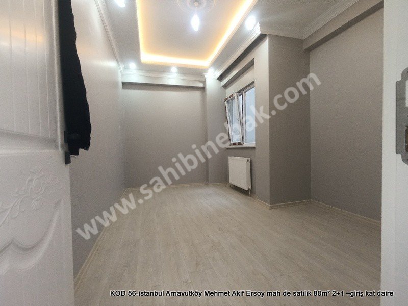 İstanbul Arnavutköy Mehmet Akif Ersoy Mah. Satılık 2+1 Giriş Kat 80 m2 Daire