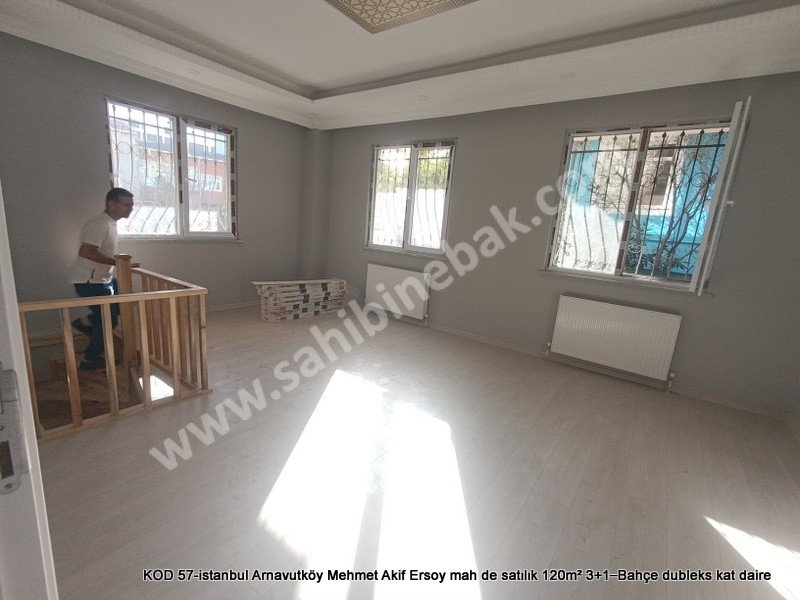 Arnavutköy Mehmet Akif Ersoy Mah. Satılık 3+1 Bahçe Dubleks 120 m2 Daire