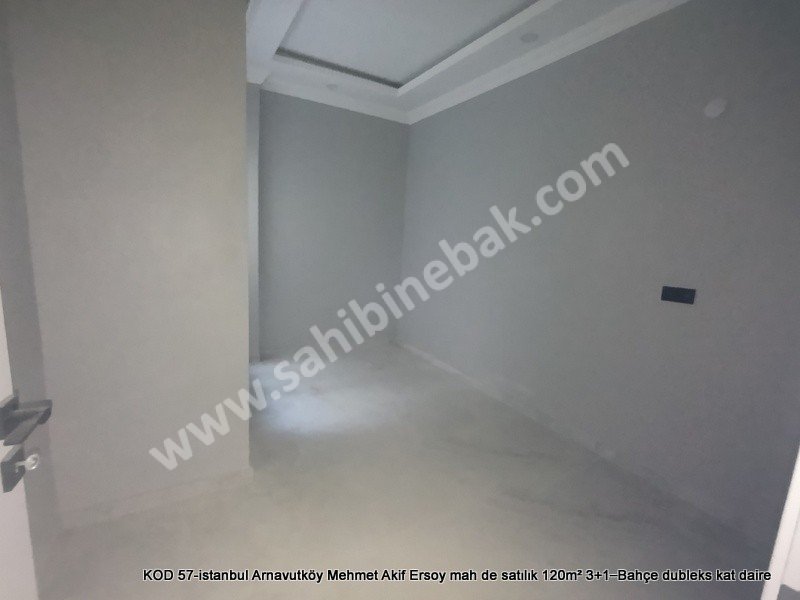 Arnavutköy Mehmet Akif Ersoy Mah. Satılık 3+1 Bahçe Dubleks 120 m2 Daire