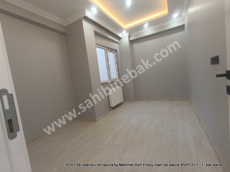 Arnavutköy Mehmet Akif Ersoy Mah. Satılık 2+1 1.Kat 85 m2 daire