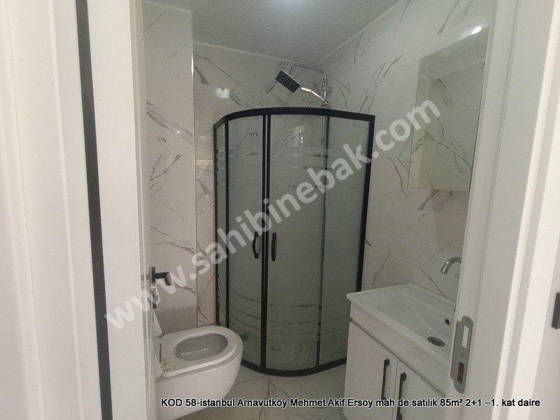 Arnavutköy Mehmet Akif Ersoy Mah. Satılık 2+1 1.Kat 85 m2 daire