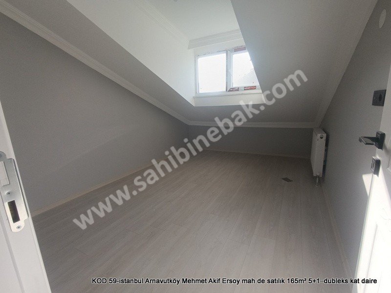 İstanbul Arnavutköy Mehmet Akif Ersoy Mah. Satılık 5+1 Dubleks Kat 165 m2 daire