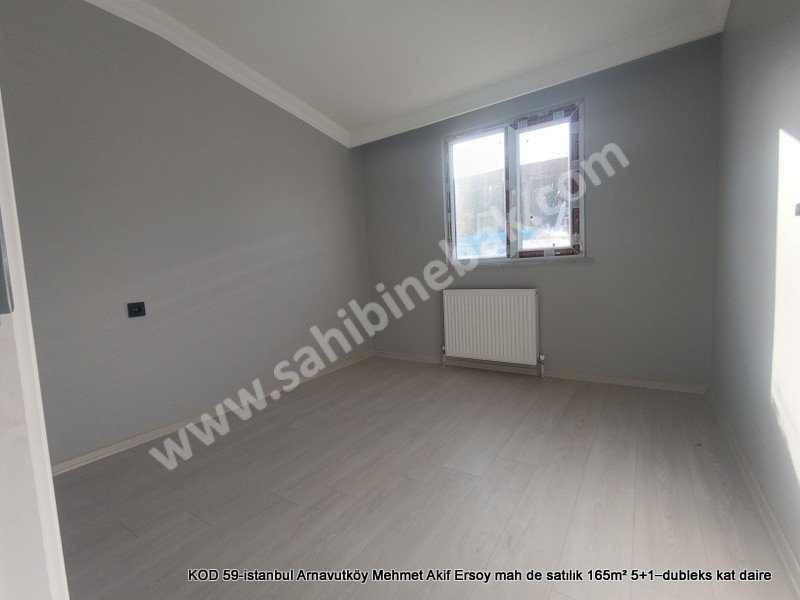 İstanbul Arnavutköy Mehmet Akif Ersoy Mah. Satılık 5+1 Dubleks Kat 165 m2 daire