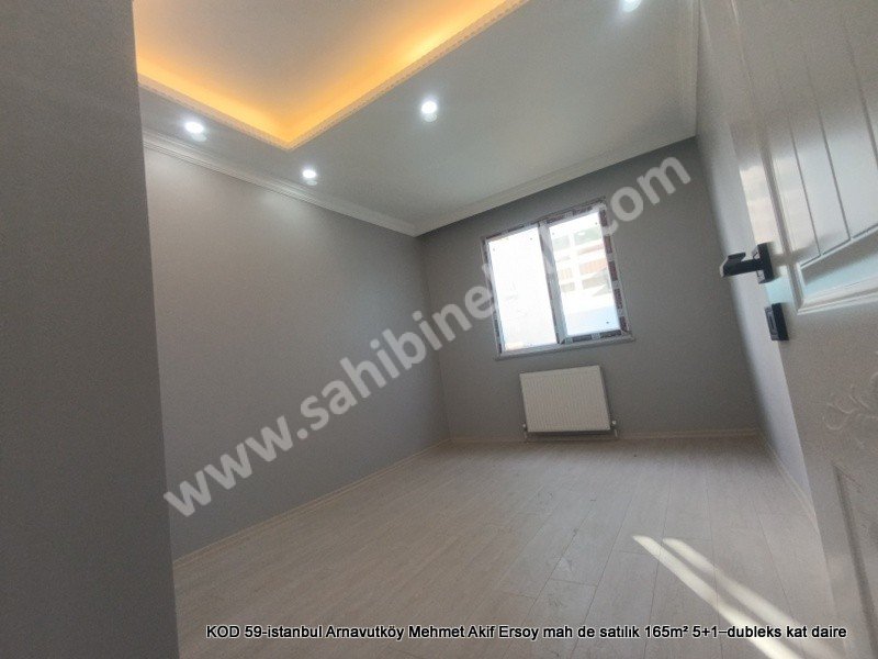 İstanbul Arnavutköy Mehmet Akif Ersoy Mah. Satılık 5+1 Dubleks Kat 165 m2 daire
