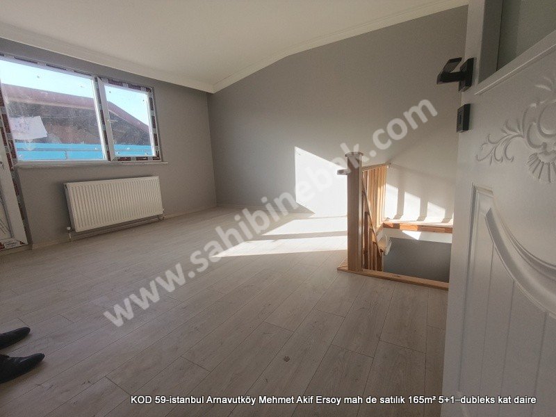 İstanbul Arnavutköy Mehmet Akif Ersoy Mah. Satılık 5+1 Dubleks Kat 165 m2 daire