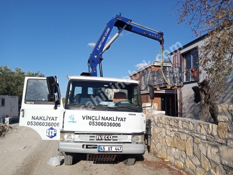 İZMİR VİNCLİ SERAMİK KÜLTÜR TAŞI NAKLİYE HİZMETİ VİNÇLİ NAKLİYE İZMİR