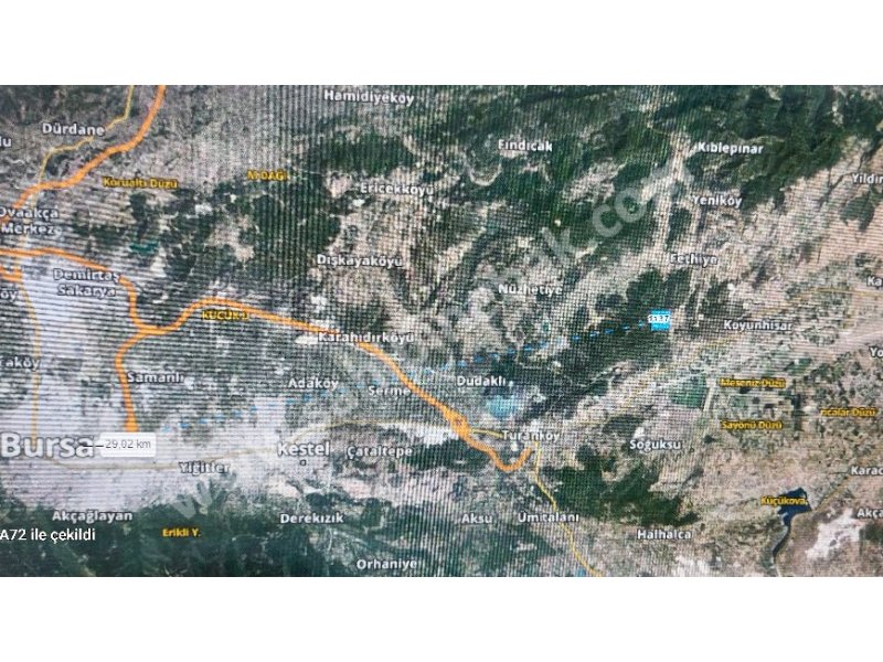 BURSA YENİŞEHİR MARMARACIK'TA SATILIK 2 DÖNÜM TARLA