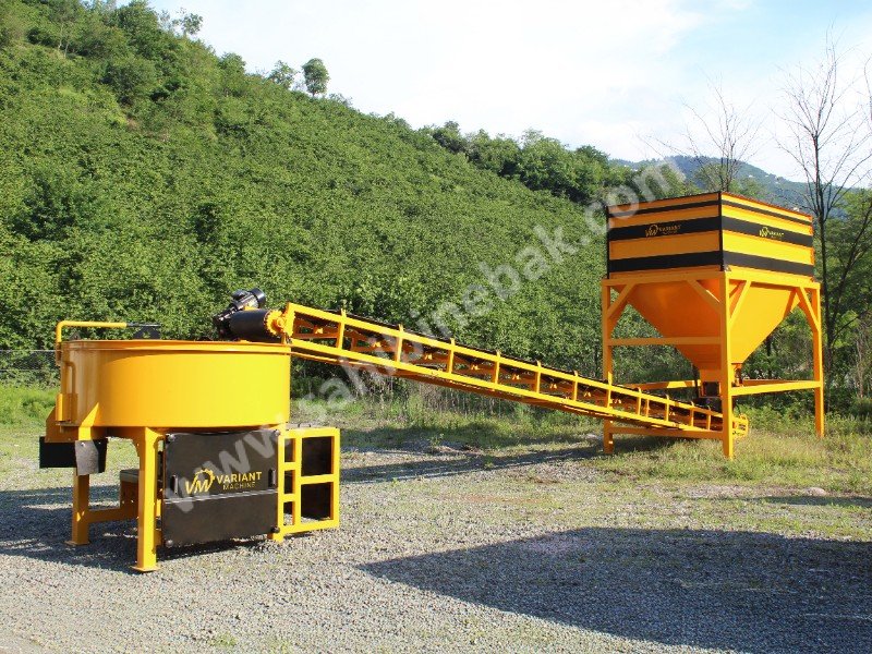 BRİKET BETON PARKE VE BORDÜR ÜRETİM MAKİNASI (SET)