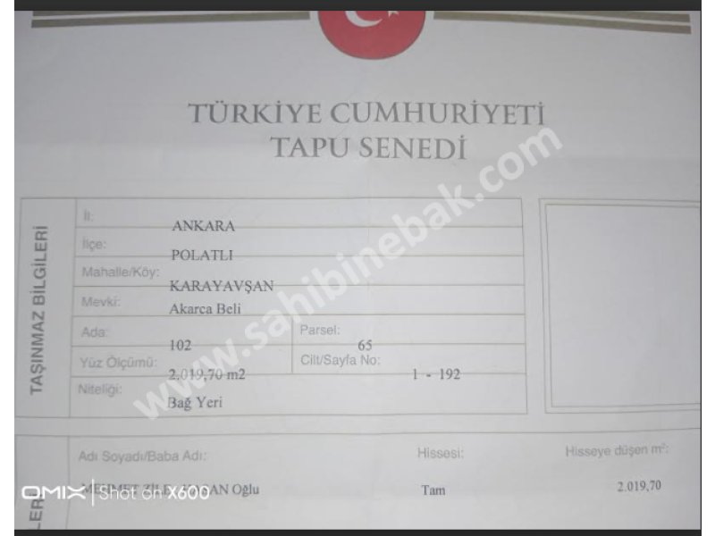 Polatlı Karayavşen mah çiftlik yapmaya uygun ÇAMLIK