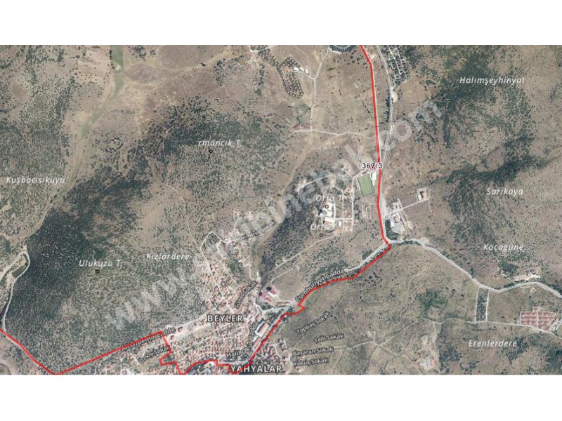 Çamlıderede kızılcahamam yolu üzerinde VİLLALIK ARSA