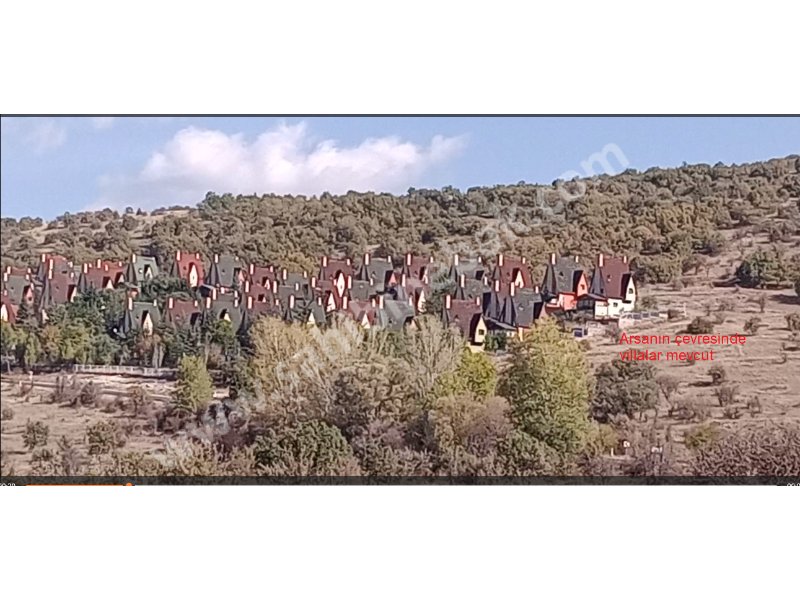 Çamlıderede kızılcahamam yolu üzerinde VİLLALIK ARSA