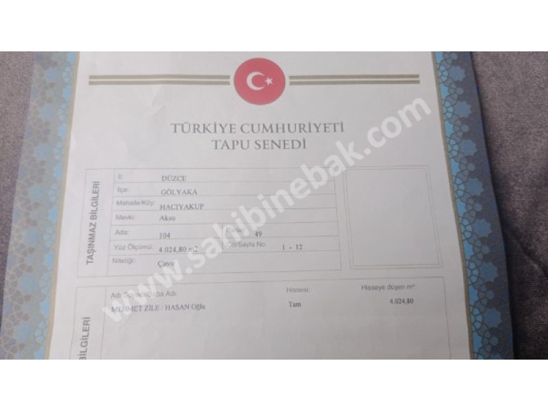 Gölyakada Üniversite Hocasından VİLLALIK Satlık Arsa