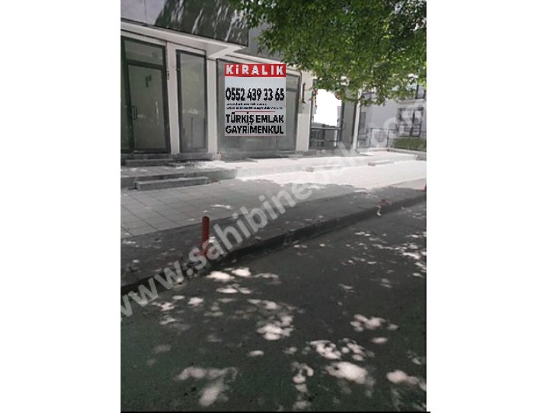 AYDINLIKEVLERDE CADDE ÜSTÜ  SIFIR BİNADA 2 BÖLMELİ MUTFAKLI WCLİ KİRALIK DÜKKAN