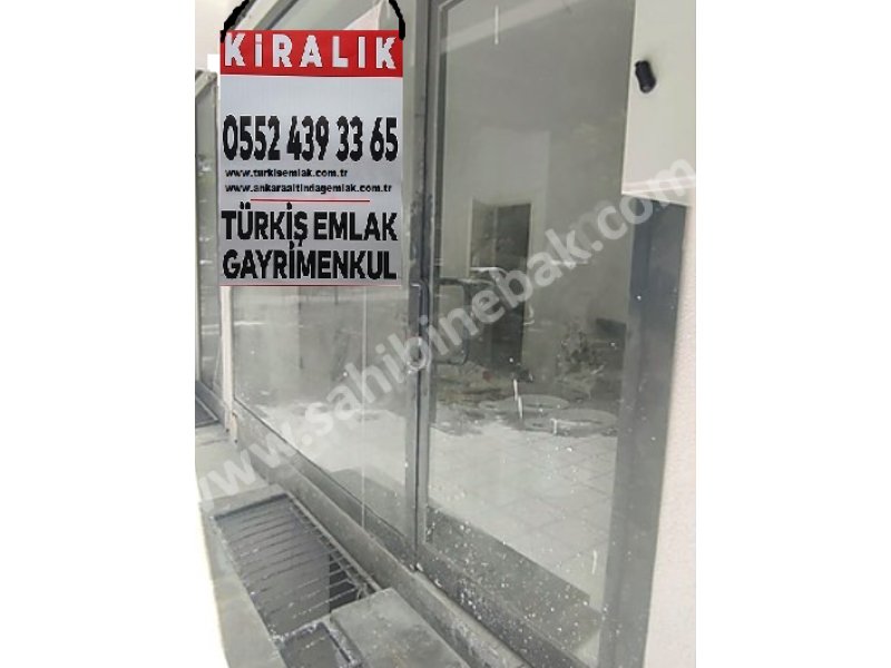 AYDINLIKEVLERDE CADDE ÜSTÜ  SIFIR BİNADA 2 BÖLMELİ MUTFAKLI WCLİ KİRALIK DÜKKAN