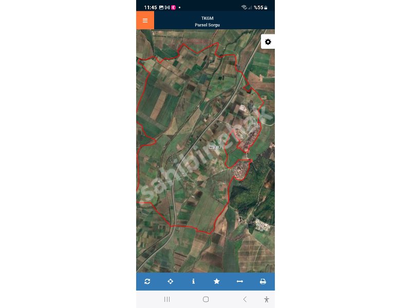 BURSA KARACABEY GÖNÜ KÖYÜNDE SATILIK 3108 m2 TARLA
