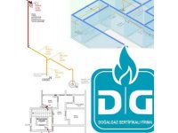 Doğalgaz proje çizim