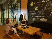 Maslakta faal ve kârlı çalışan cafe