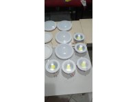 Tavan pervanesi ve led lambalar