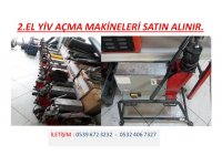 2.EL Yiv Açma  Makineleri Satın Alınır.