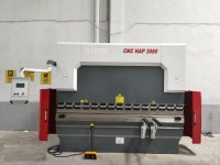 CNC 3100 x 80 Ton 3 Eksen Motorlu Bombeleme Hidrolik Abkant Pres - Press Brake(