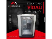 VEK 15 İnvertörlü Vidalı Kompresör