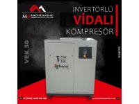 VEK 30 İnvertörlü Vidalı Kompresör