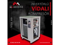 VEK 60 İnvertörlü Vidalı Kompresör