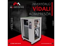 VEK 100 İnvertörlü Vidalı Kompresör