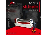 2070 x 140 x 3 Toplu Silindir Makinası - 3 batch cylinder