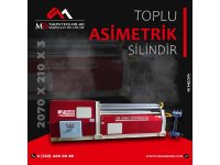 2070 x 210 x 3 Toplu Asimetrik Silindir - 3 Bulk Asymmetric Cylinder