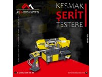 KME 2DG 350 Tam Otomatik Elektronik Açılı Kesmak Şerit Testere