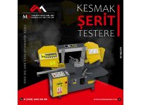 KMY DG 400 Yarı Otomatik Açılı Kesmak Şerit Testere