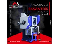 100 Ton Pnömatik Kavrama Angrenajlı Eksantrik Pres - Eccentric Press