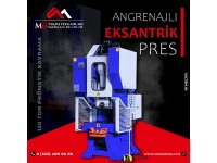 130 Ton Pnömatik Kavrama Angrenajlı Eksantrik Pres - Eccentric Press