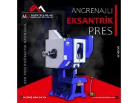 200 Ton Pnömatik Kavrama Angrenajlı Eksantrik Pres - Eccentric Press