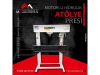 60 Ton Gezer Kafa Kollu Motorlu Hidrolik Atölye Presi - Hydraulic Workshop Press